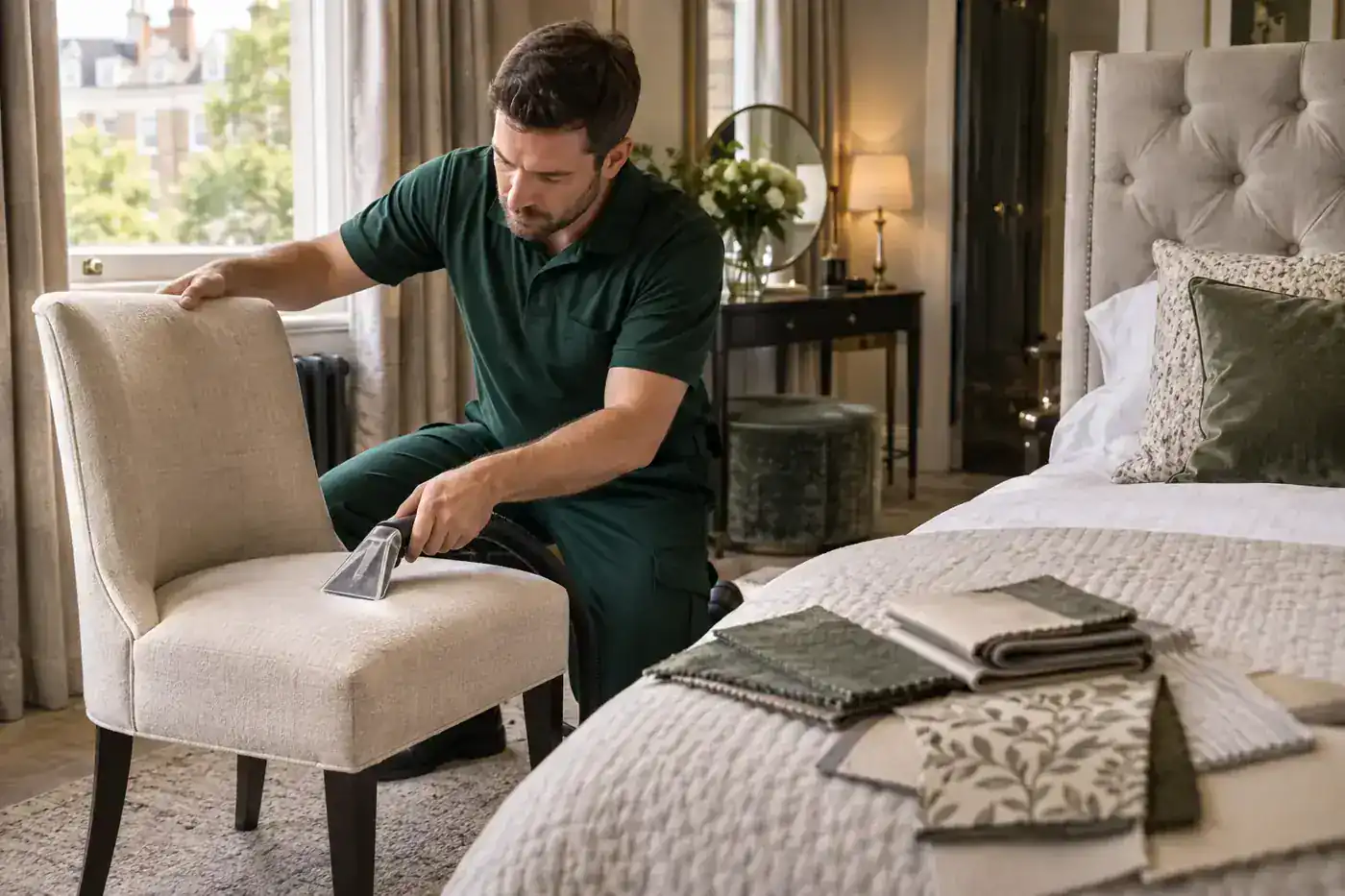 Sofa and upholstery care for an Islington home