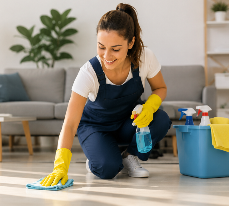 Professional home cleaner in Islington